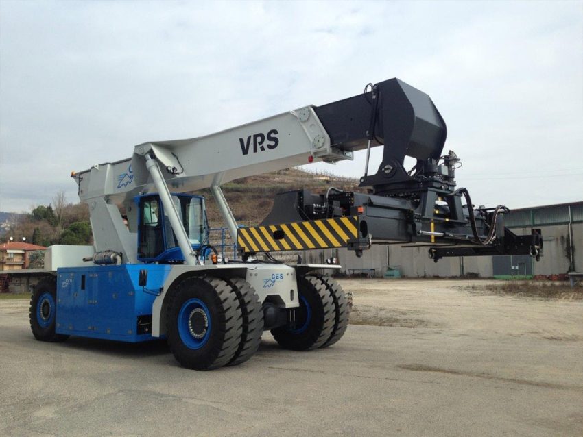 Used Reach Stacker in Dubai – CES VRS 100 Ton (2017, Low Hours)