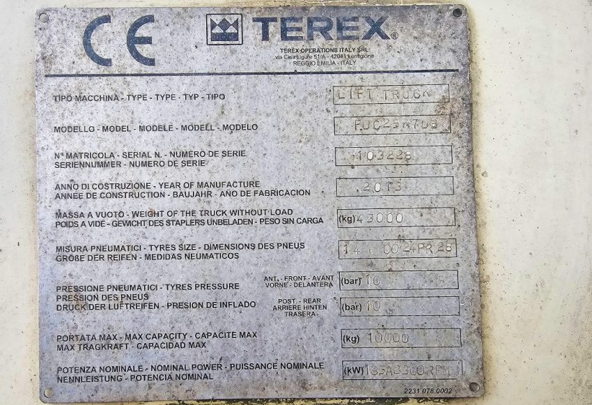 Top 7 Key Features of Terex FDC25K7DB