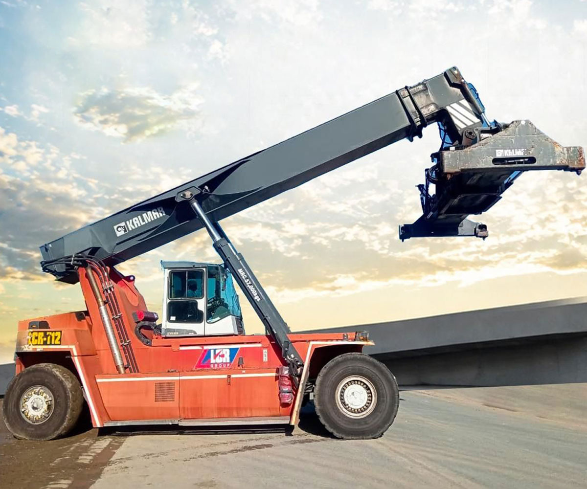 Used Kalmar DRU450-62S5 Reach Stacker 45 Ton – 2018