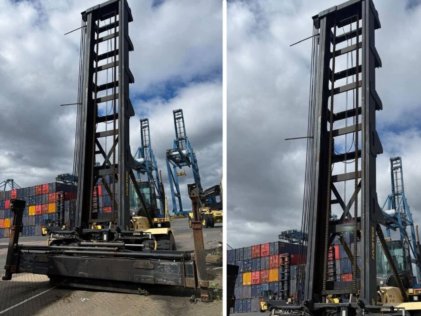Used Hyster H18XM-12EC Empty Container Handler