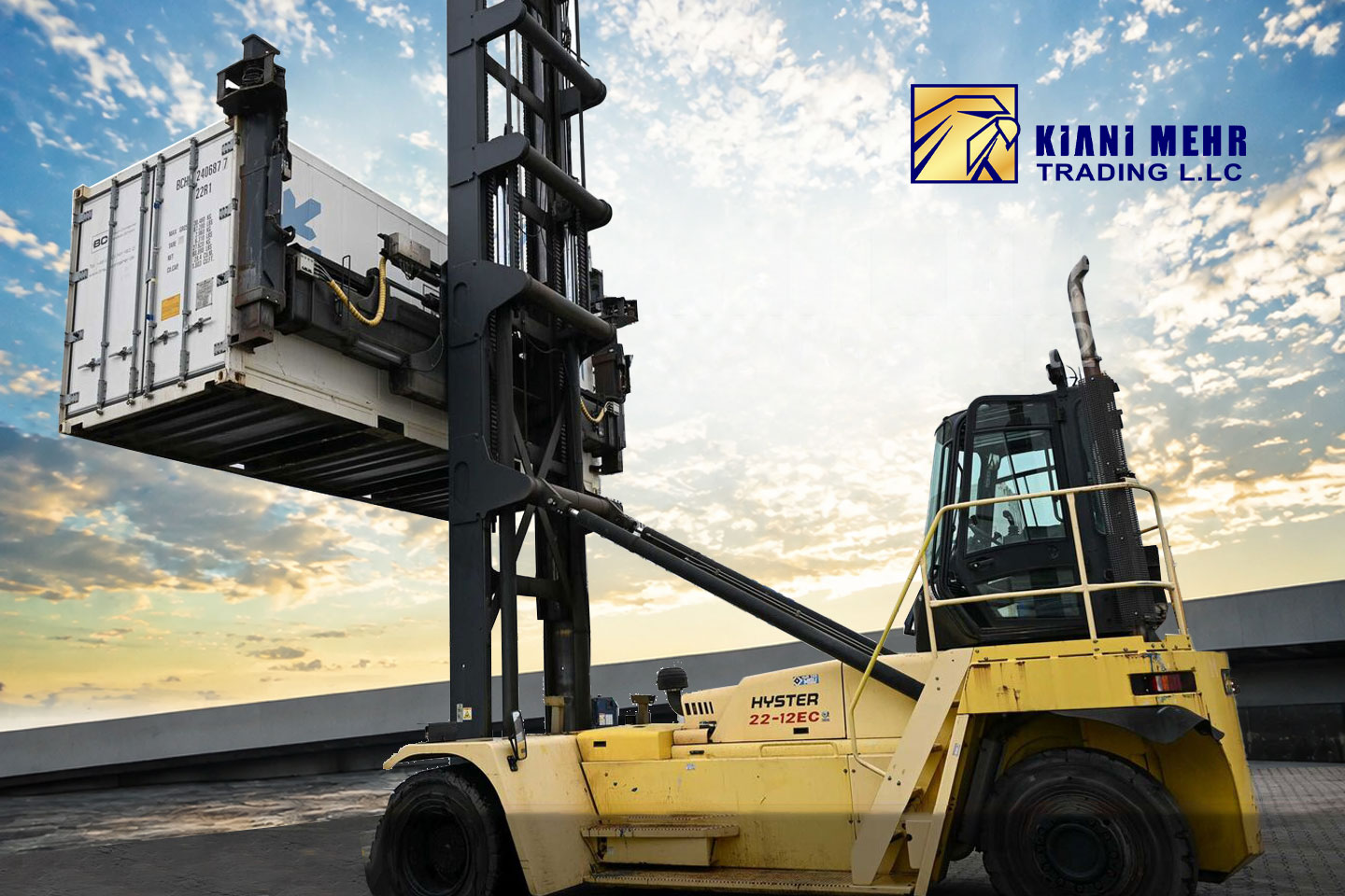 2014 Hyster H22-12EC 9-Ton Empty Container Handler